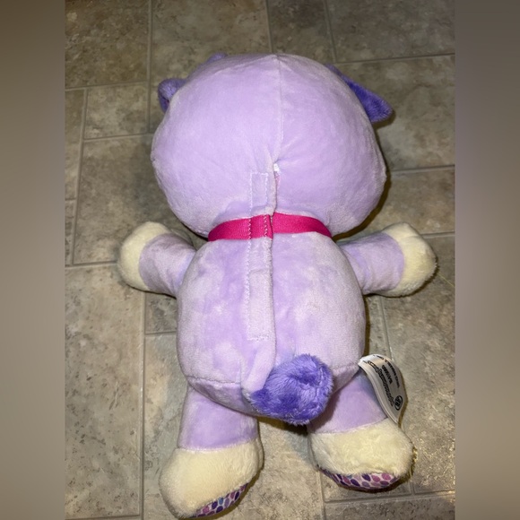 Leap Frog Violet Interactive Purple and Cream Plush Dog Toy - Picture 4 of 5